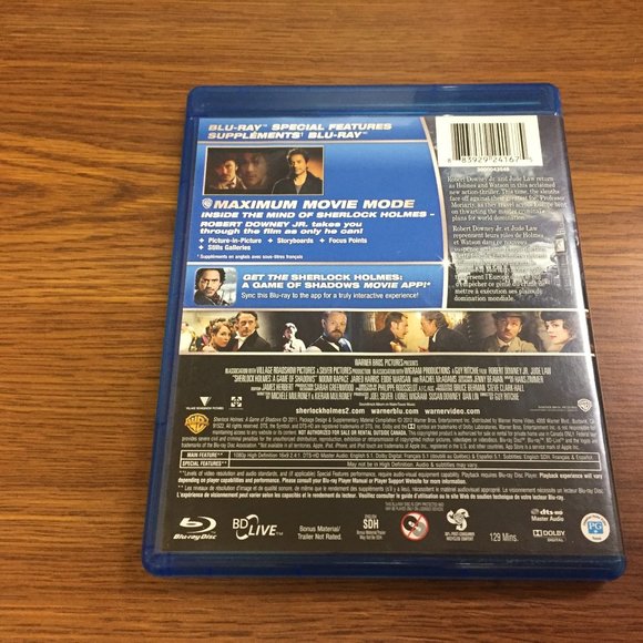 Sherlock Holmes: A Game of Shadows Blu ray - Picture 2 of 4